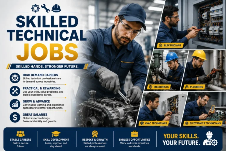 Skilled Technical Jobs: A Complete Guide to Careers, Skills, and Opportunities