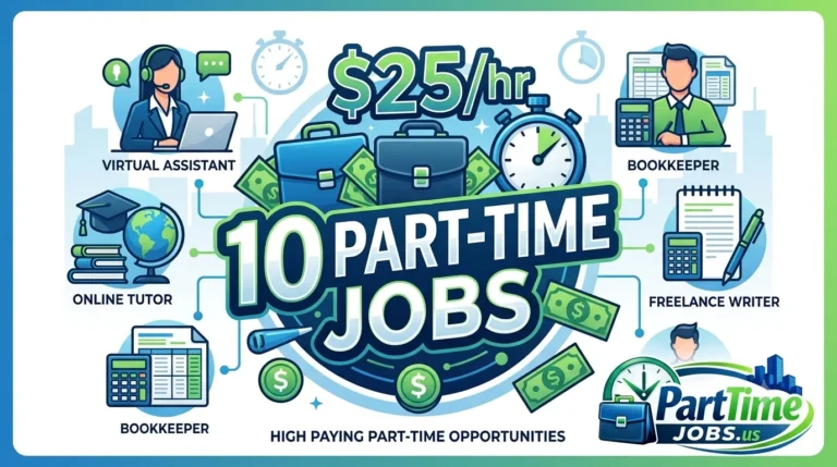 10 Part-Time Jobs That Pay $25 an Hour