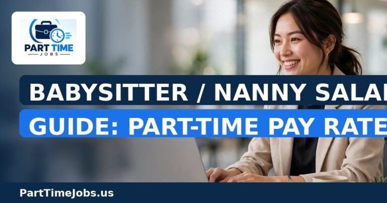 Babysitter / Nanny Salary Guide: Part-Time Pay Rates in 2026