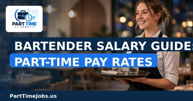 Bartender Salary Guide: Part-Time Pay Rates in 2026