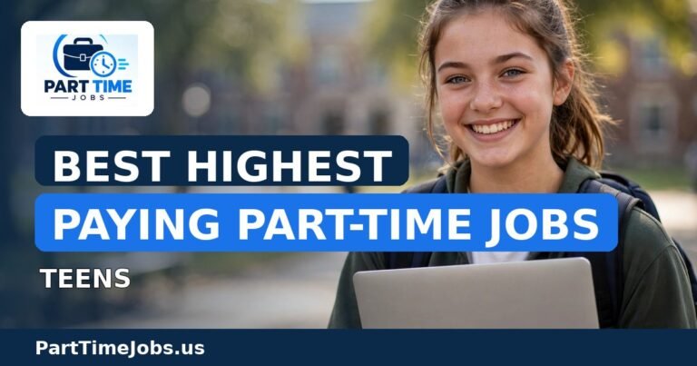 Best Highest Paying Part-Time Jobs for Teens in 2026