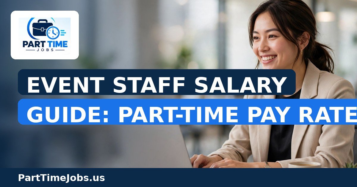 Event Staff Salary Guide: Part-Time Pay Rates in 2026