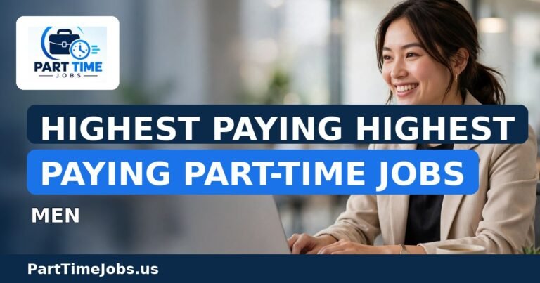 Highest Paying Highest Paying Part-Time Jobs for Men in 2026