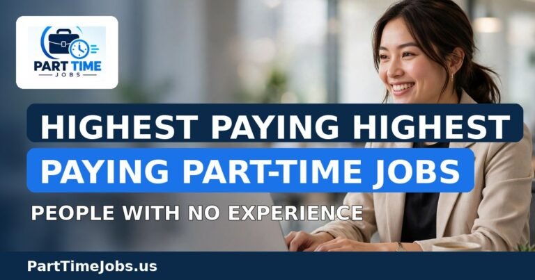 Highest Paying Highest Paying Part-Time Jobs for People With No Experience in 2026