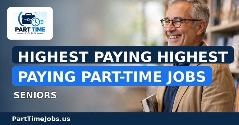Highest Paying Highest Paying Part-Time Jobs for Seniors in 2026