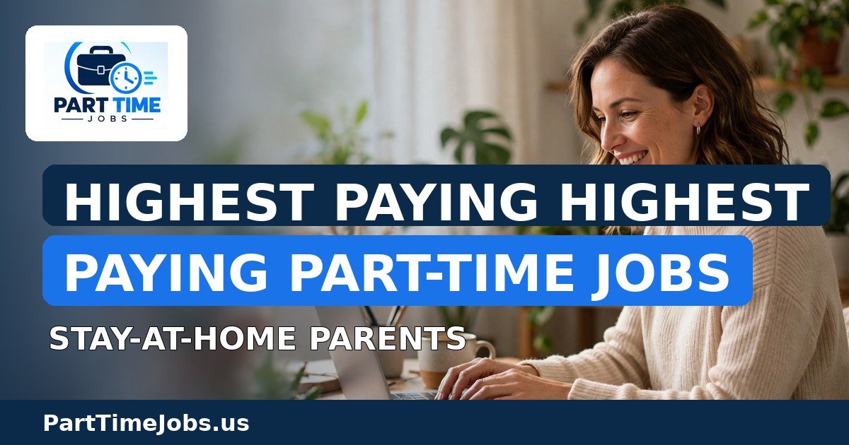 Highest Paying Highest Paying Part-Time Jobs for Stay-at-Home Parents in 2026