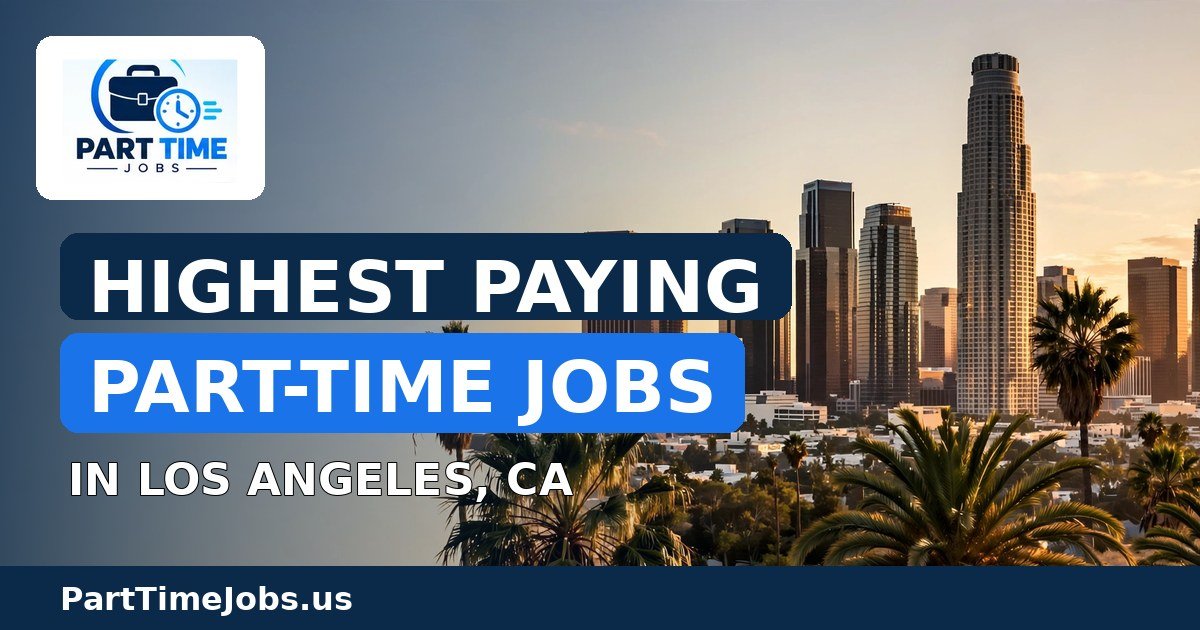 Highest Paying Part-Time Jobs in Los Angeles, CA
