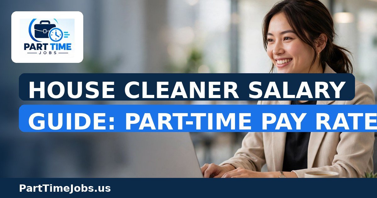 House Cleaner Salary Guide: Part-Time Pay Rates in 2026