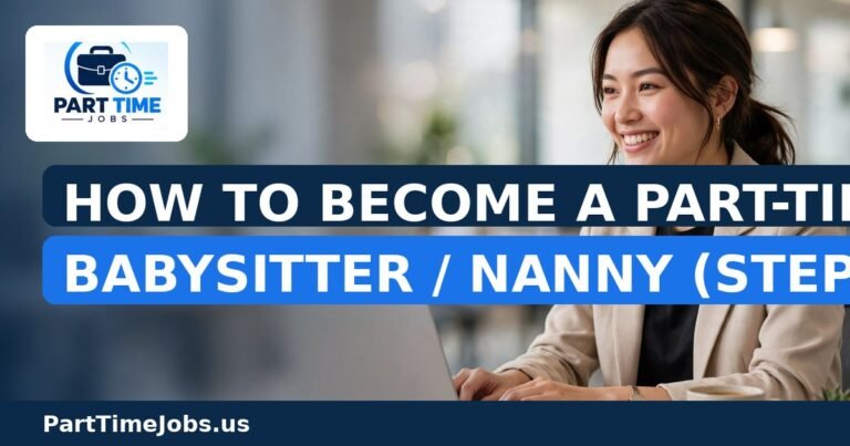 How to Become a Part-Time Babysitter / Nanny (Step by Step)
