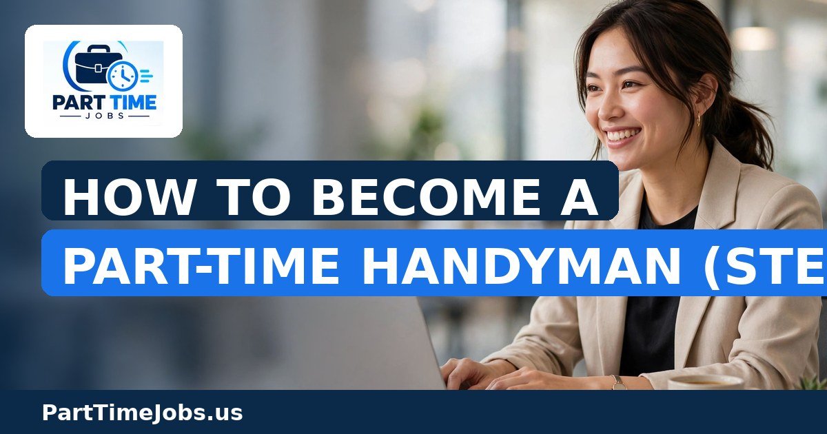 How to Become a Part-Time Handyman (Step by Step)