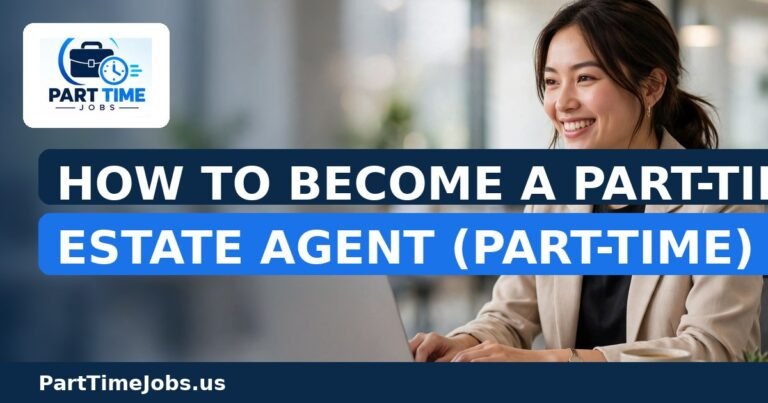 How to Become a Part-Time Real Estate Agent (Part-Time) (Step by Step)