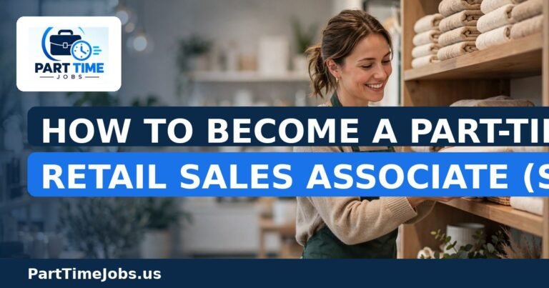 How to Become a Part-Time Retail Sales Associate (Step by Step)