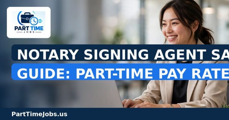 Notary Signing Agent Salary Guide: Part-Time Pay Rates in 2026