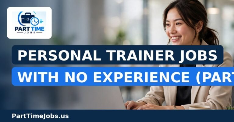 Personal Trainer Jobs With No Experience (Part-Time)