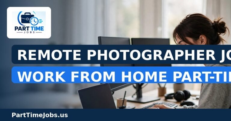 Remote Photographer Jobs: Work From Home Part-Time