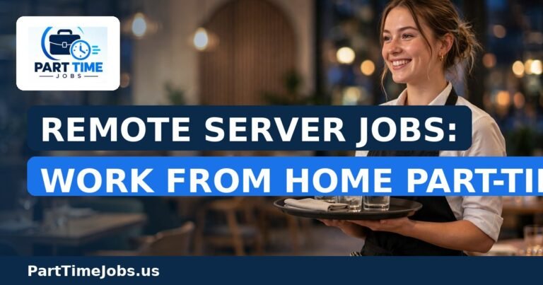 Remote Server Jobs: Work From Home Part-Time
