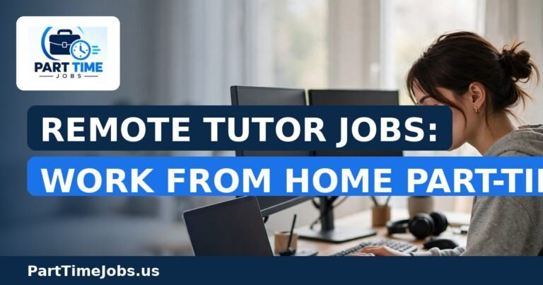 Remote Tutor Jobs: Work From Home Part-Time