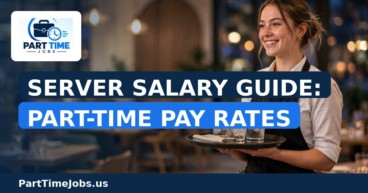 Server Salary Guide: Part-Time Pay Rates in 2026