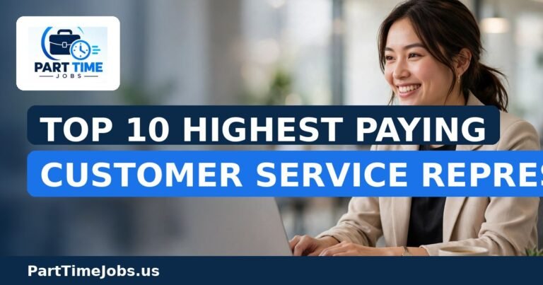 Top 10 Highest Paying Customer Service Representative Jobs (Part-Time)