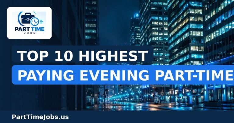 Top 10 Highest Paying Evening Part-Time Jobs in 2026