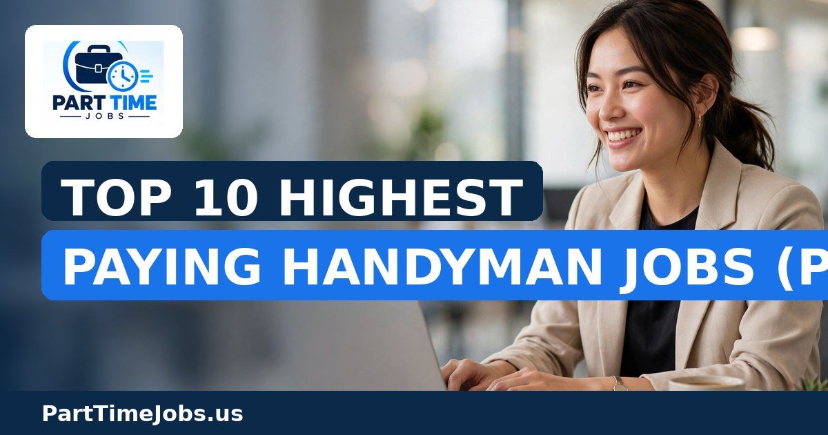Top 10 Highest Paying Handyman Jobs (Part-Time)