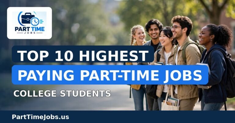 Top 10 Highest Paying Part-Time Jobs for College Students in 2026
