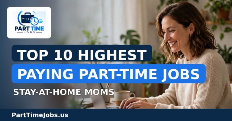 Top 10 Highest Paying Part-Time Jobs for Stay-at-Home Moms in 2026