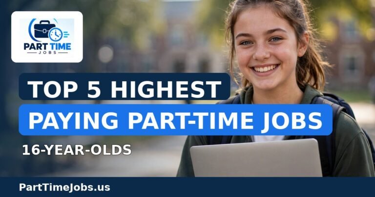 Top 5 Highest Paying Part-Time Jobs for 16-Year-Olds in 2026