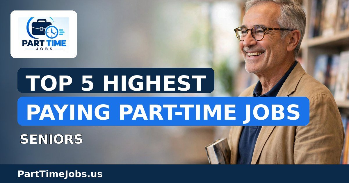 Top 5 Highest Paying Part-Time Jobs for Seniors in 2026