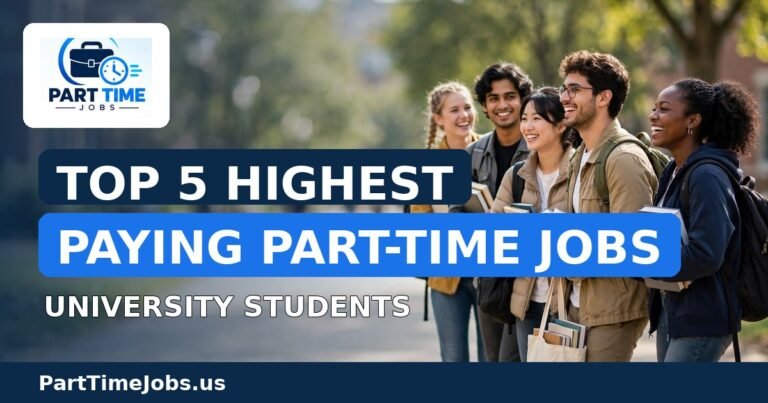 Top 5 Highest Paying Part-Time Jobs for University Students in 2026