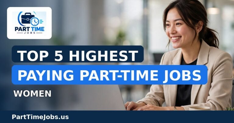Top 5 Highest Paying Part-Time Jobs for Women in 2026