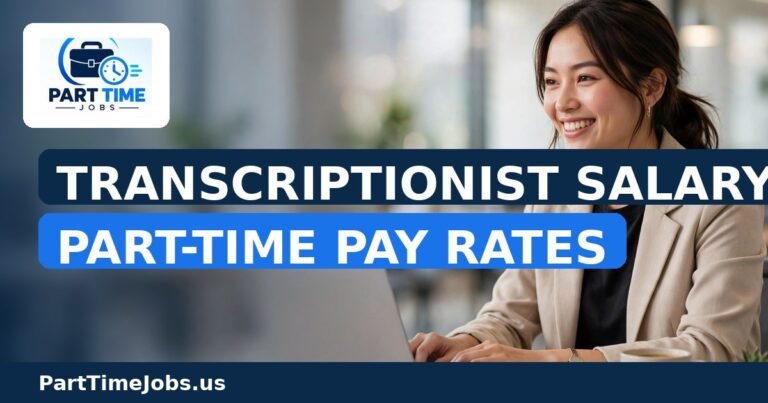Transcriptionist Salary Guide: Part-Time Pay Rates in 2026