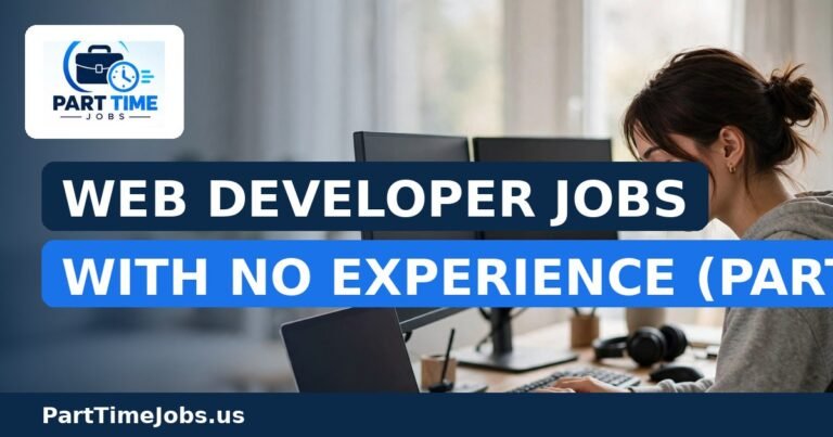 Web Developer Jobs With No Experience (Part-Time)