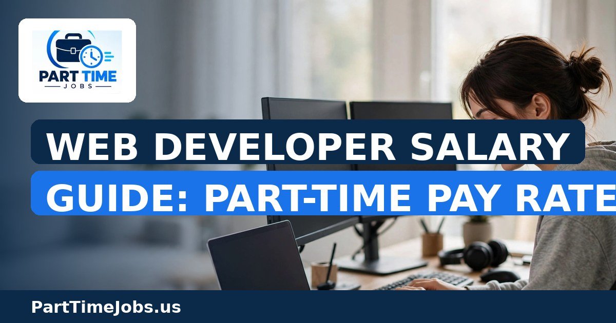 Web Developer Salary Guide: Part-Time Pay Rates in 2026